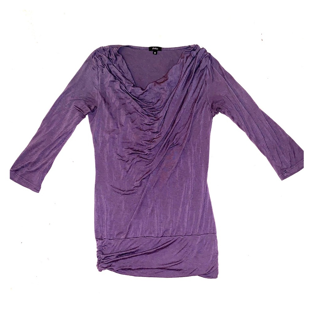 Dark Gray Long Sleeve Tunic